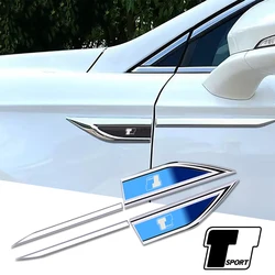 2pcs car accessory Side Doors Blade car sticker for TSport Toyota Corolla yaris Prado Tundra Highlander Venza Camry Prius Tacoma