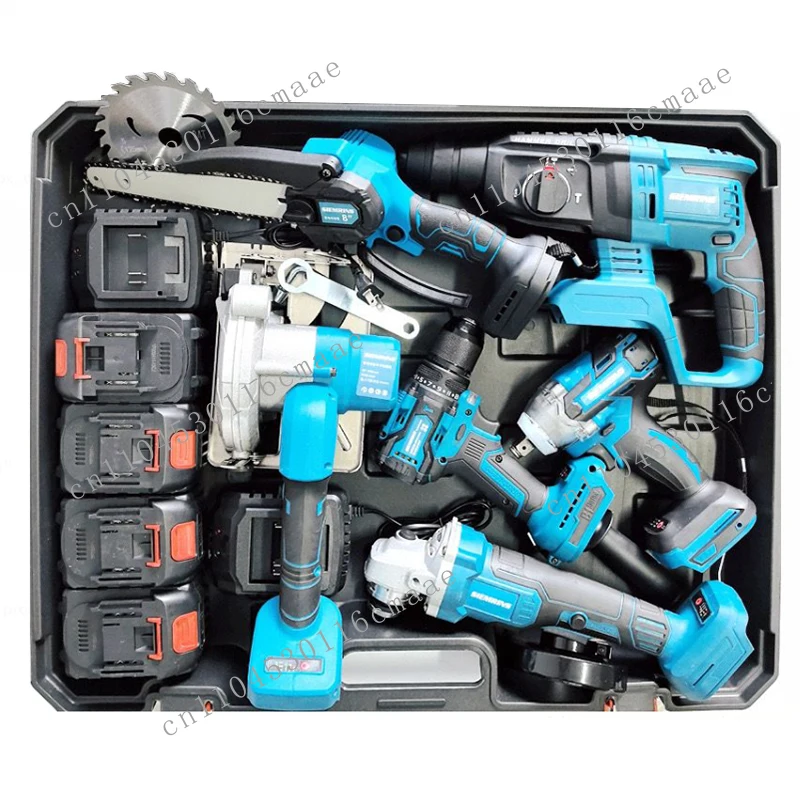 Power tool set four-piece/six-piece set polishing pad tool scraper