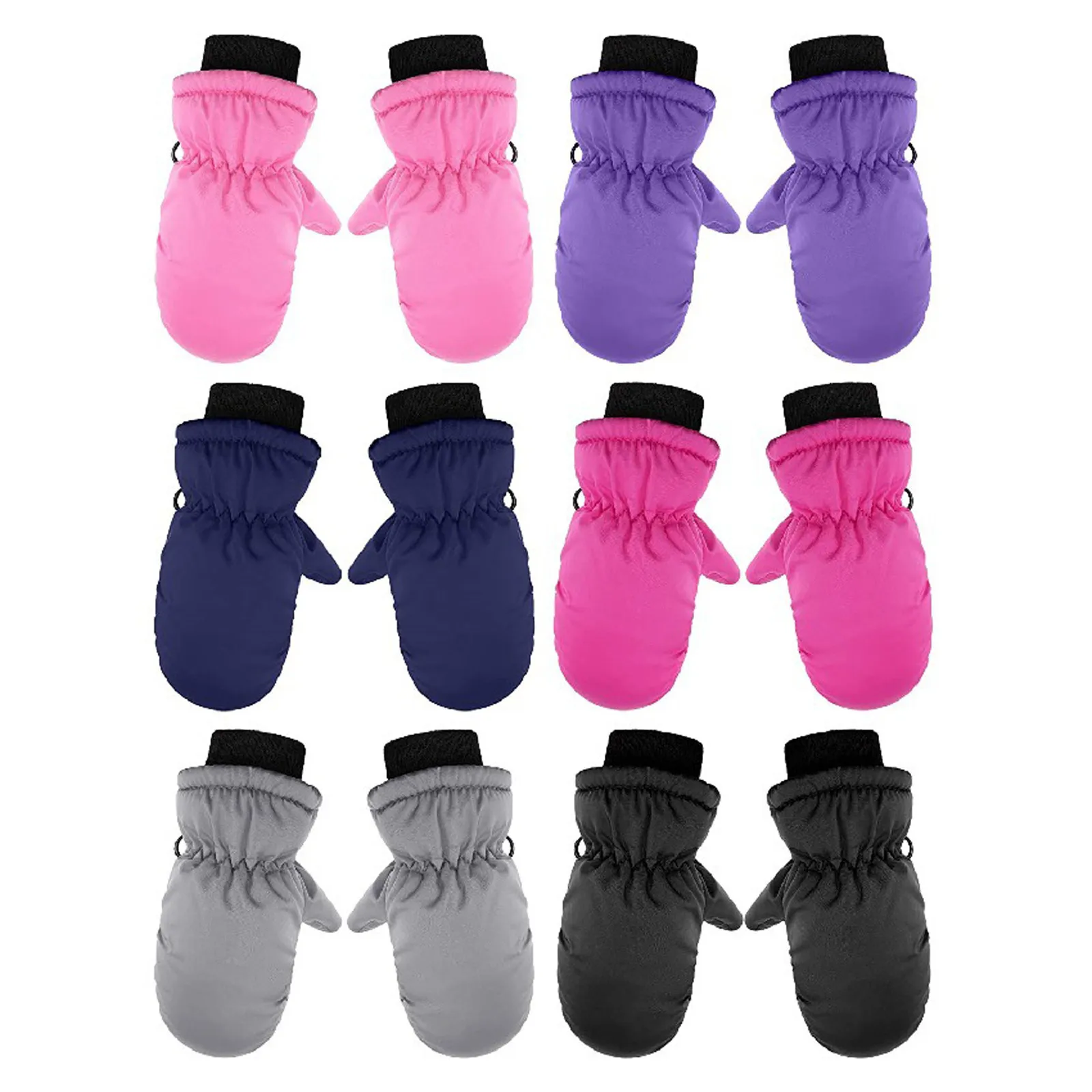 Baby Kids Gloves Mittens Toddler Skiing Winter Mittens Toddler Mittens Snow Gloves Boys For Girls Water-proof Gloves Kids