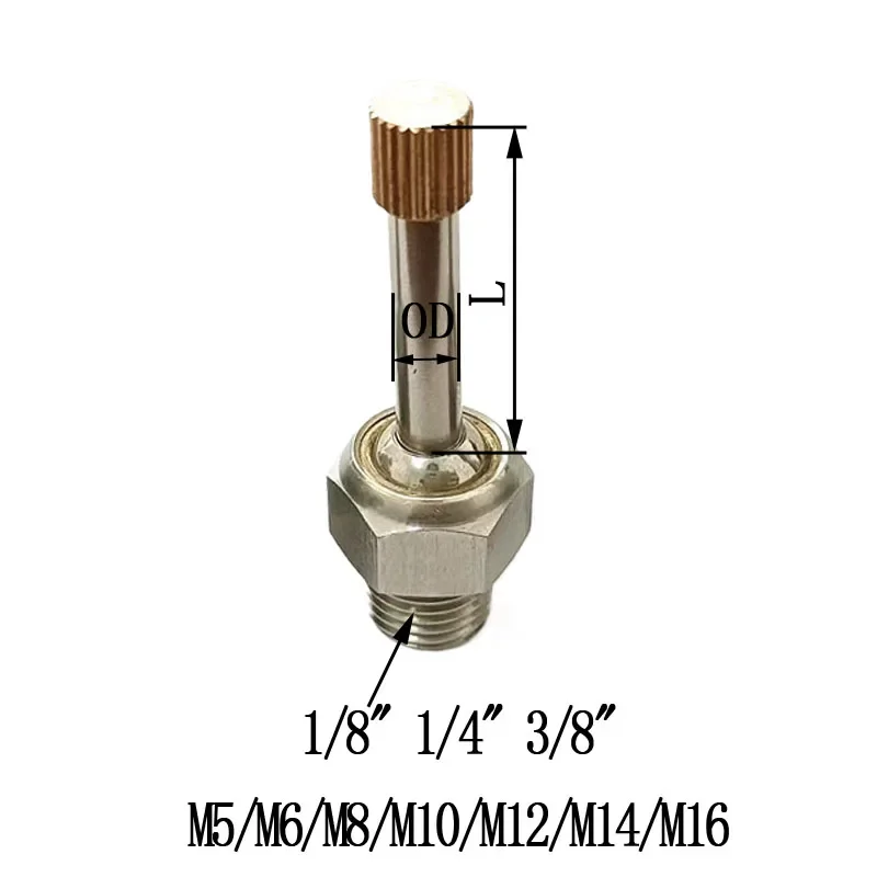 1/8 1/4 3/8“M8/M10/M12/M14/M16 Stainless Steel CNC Lathe Tool Tower Spray Water Cooling Adjustable High Pressure Coolant Nozzle