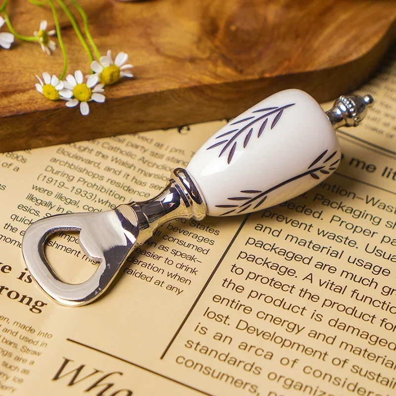 High Grade Carved Beef Bone Bottle Opener Restaurant Starter Bottle Starter Decorative Ornaments Elegant Bottle Opener Accessory