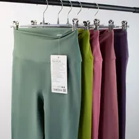 womens Fitness Running Street Yoga Seamless Soft Leggings Sport High Waist Stretch Girl Indoor Fitness Ankle Length Tights Pants