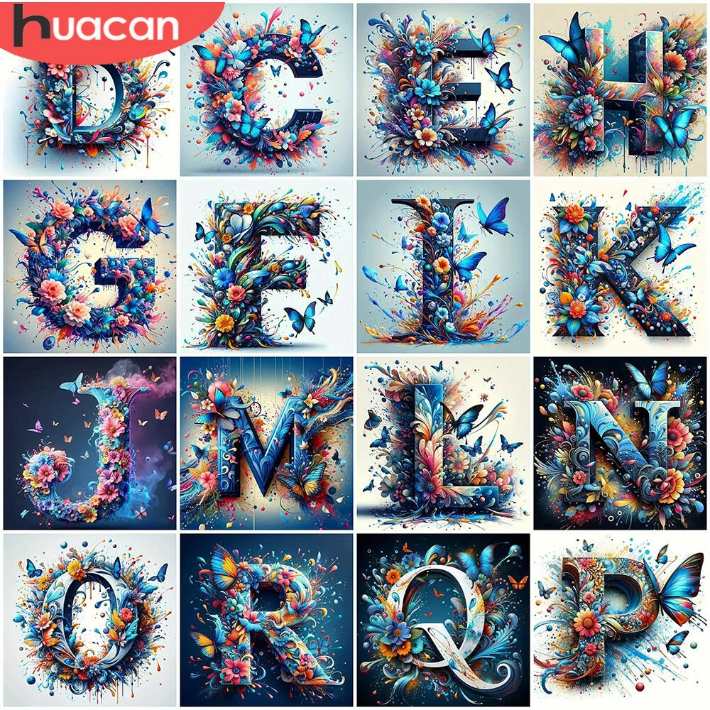 Disney Lilo und Stitch Diamant-Mosaik, 26 Buchstaben, Diamant-Gemälde, buntes Alphabet, Stickerei, Dekoration, Wohnzimmer