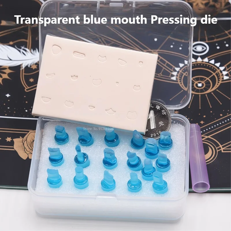 Q version Figurine Expression Mouth Mold Replacement Ultra-light Clay Doll Accessories Ceramic Handicraft Making Accessories