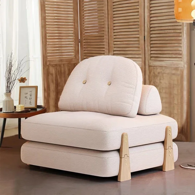 Fabric Lazy Sofa Couch Bed Sofa Furniture Modern Living Room Sofas Reclinables
