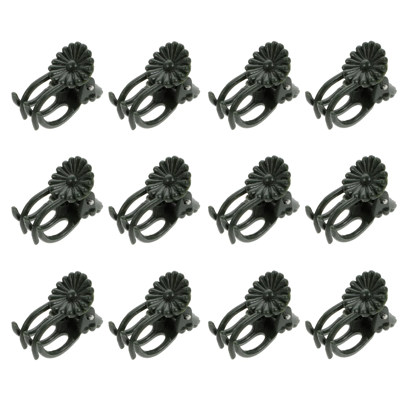 50Pcs Plastic Orchid Clips Durable Garden Tools Protect Plants Windy Rainy Days Vine Supports Garden Orchid Clips