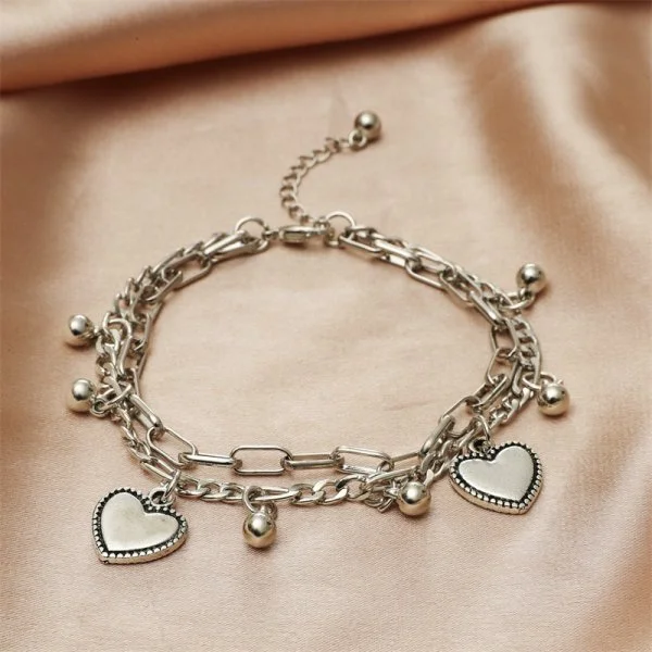 Women's Adjustable Cherry Blossom Butterfly Bracelet, Charming