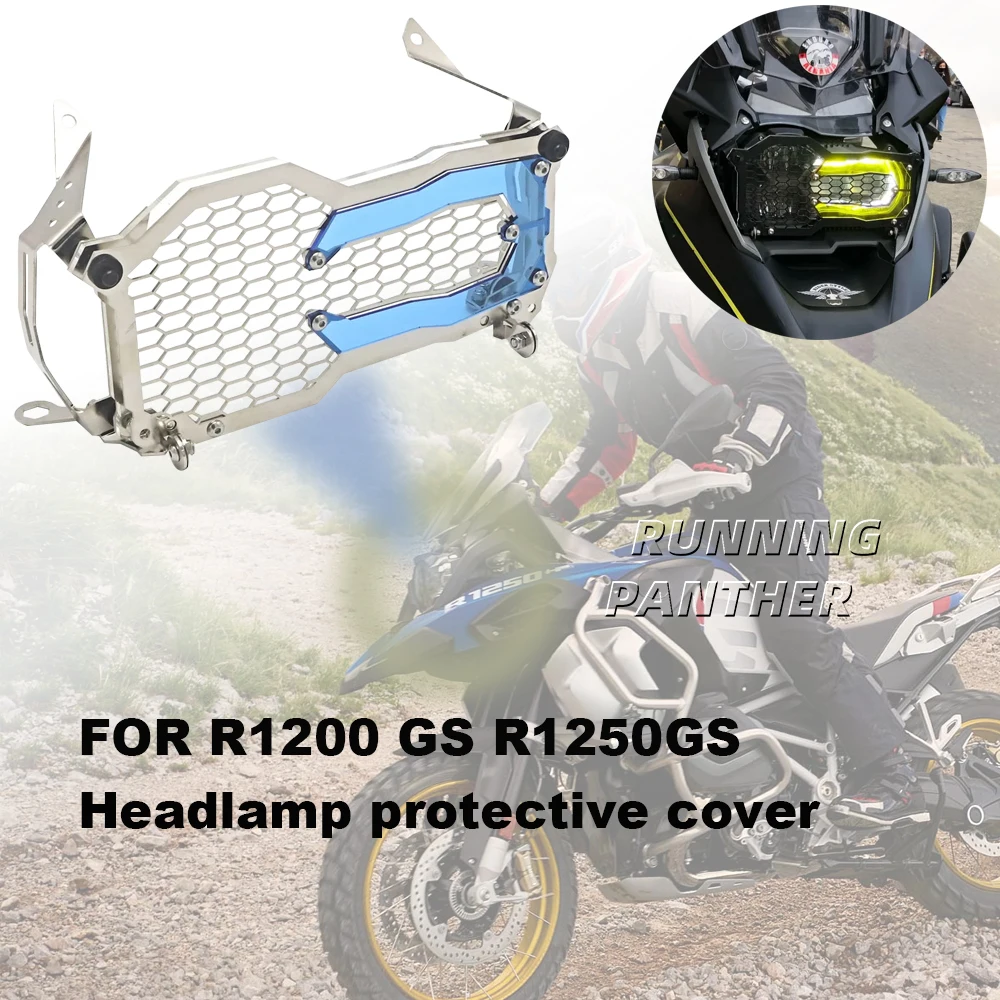 

Motorcycle Accessories Headlight Protector Grille Guard Cover Protection Grill For BMW R1200GS R1250GS LC Adventure