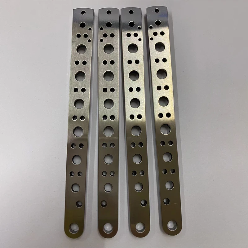 4 buah/lot skala tambal gagang pisau Aloi Titanium untuk Model Benchmade 62 63 67 Bali-Grip Pisau lagu DIY suku cadang pengganti