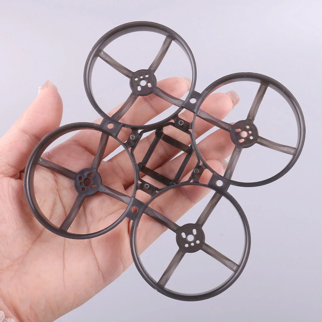 Happy Model Mobula8 Kit de actualización de drones cruzados FPV con marco de 85 mm, posición baja, resistente a explosiones, FC para un rendimiento mejorado