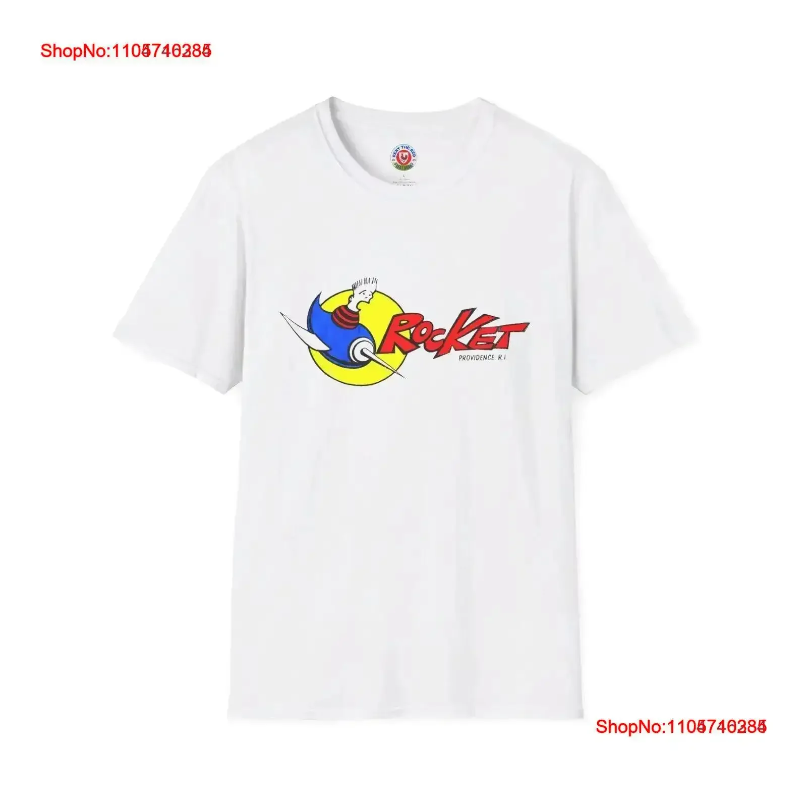 Rocket Club Providence R I Richmond Street Softstyle T Shirt Soft vintage Washed fashion Top For Everyday Wear Versatile