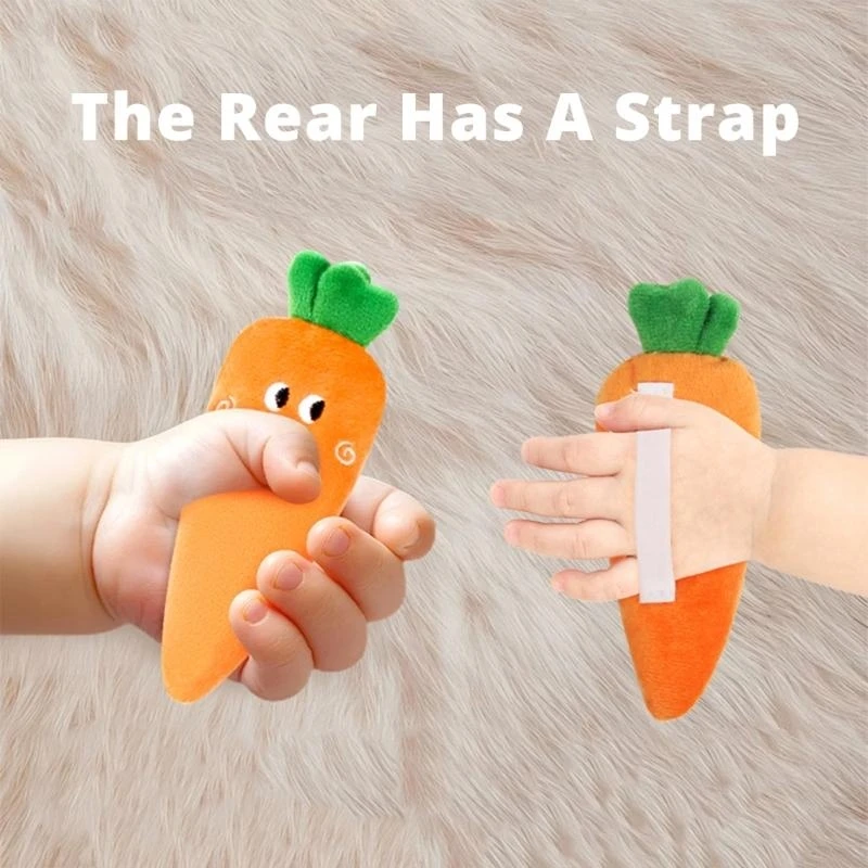 لعبة قبضة اليد الناعمة ، دمية سخرية للطفل تعزز نومًا أفضل وتهدئة