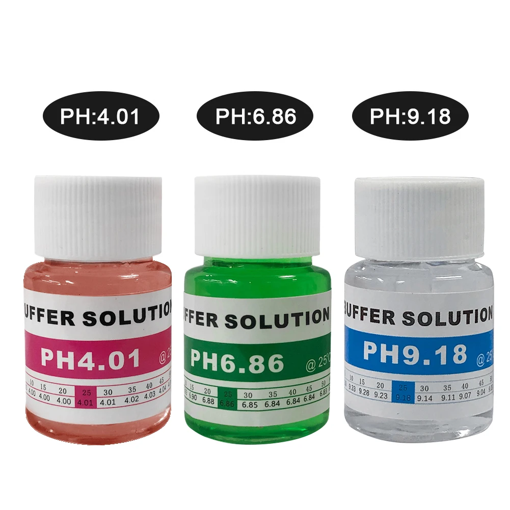 Water Quality Test Pen PH EC ORP Calibration Buffer Redox Potential Pen Calibration Fluid Standard Solution Multiple Liqu