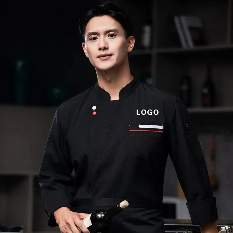 jaqueta-chef-homens-camisa-de-manga-longa-avental-chapeu-padaria-cozinheiro-casaco-unisex-cozinha-pastelaria-roupas-restaurante-garcom-uniforme-imprimir-logo