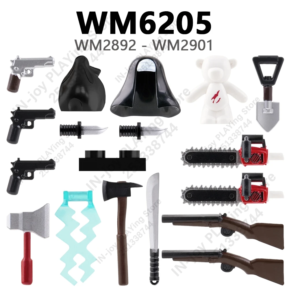 WM6205 Compatible Action Figure Parts Bricks WM2892 WM2893 WM2894 WM2895 WM2896 WM2897 WM2898 WM2899 WM2900 WM2901 WM Blocks Toy