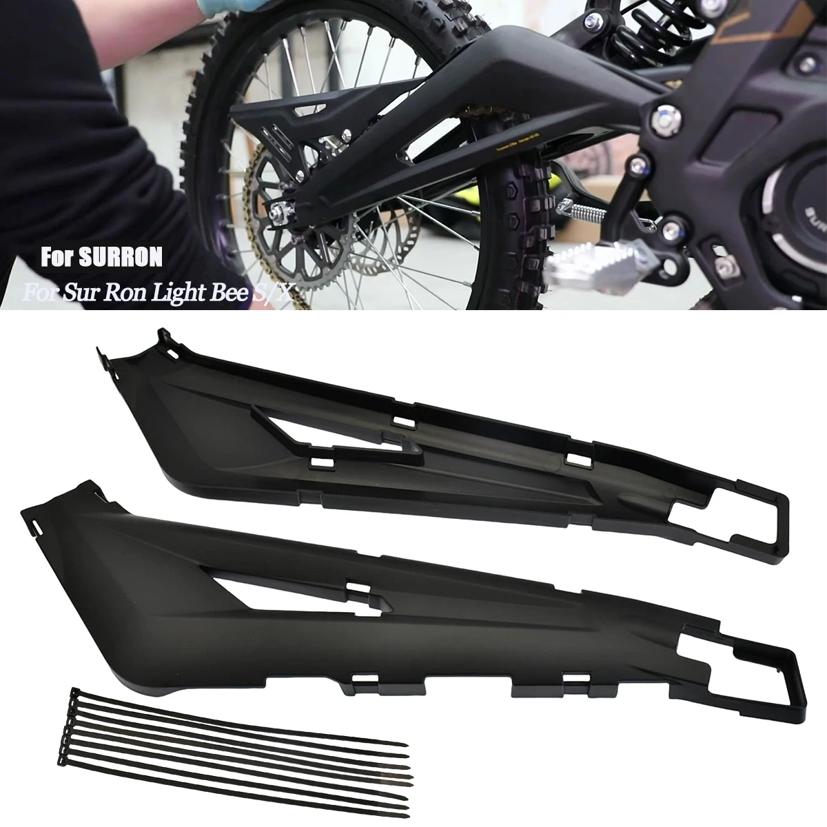 

Electric Motorcycle Rear Swingarm Protector Guard Cover For Sur-Ron Surron Sur Ron Light Bee S/X Electric Motocross Accessories