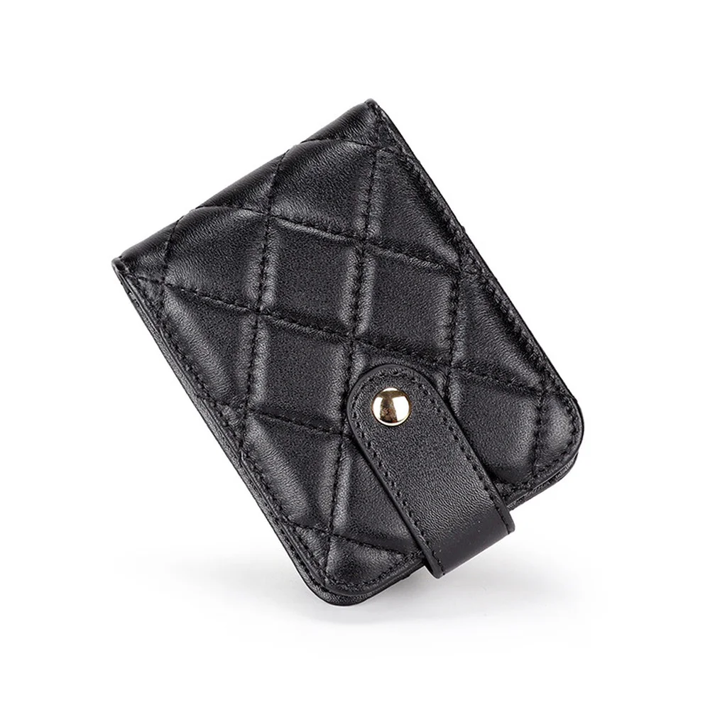 Sheepskin Wallet Leather Men's and Women's Multi-function Motor Vehicle Driving Card Case ID Holder Coin Purse