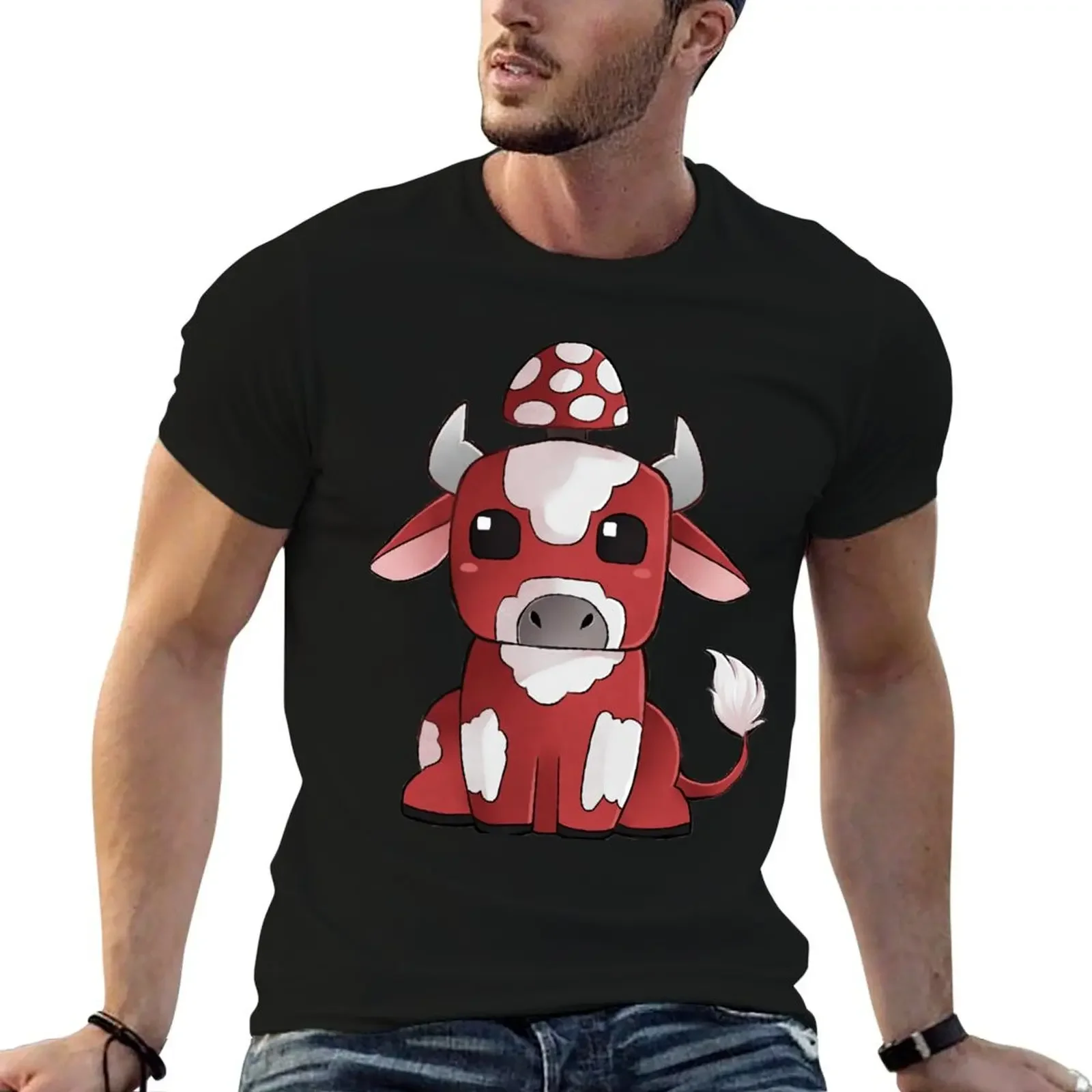 

Mooshi T-Shirt for a boy Funny t-shirt heavyweights anime figures t shirts for men pack