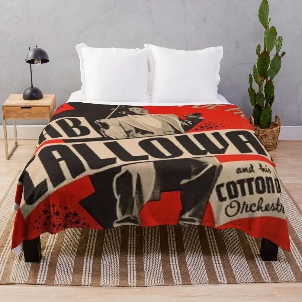 HI-DI-HO Cab Calloway Throw Blanket Winter beds Sleeping Bag Flannels Blankets