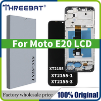 6.5'' Original For Motorola E20 LCD Display Touch Screen Digitizer Assembly Replacement For Moto XT2155 XT2155-1 XT2155-3 Tela
