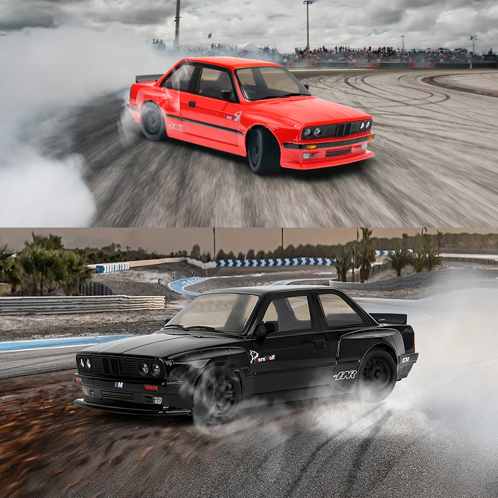 H9803 H9804 1/10 2.4G 4WD Borstelloze RC Auto Drift On-Road Platte Running Elektrische RC Racing voertuigen Modellen Speelgoed