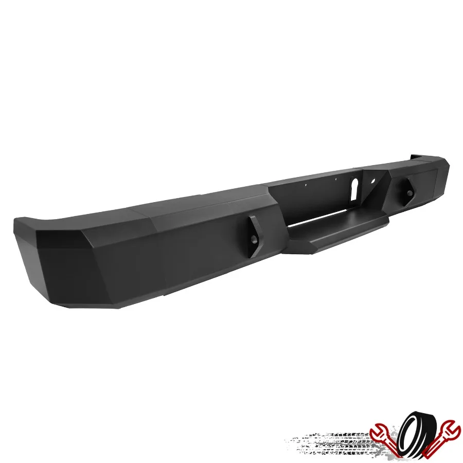 

Rear Steel Bumper Assembly W/D-ring Mounting Holes For Nissan Titan XD 2016-2021