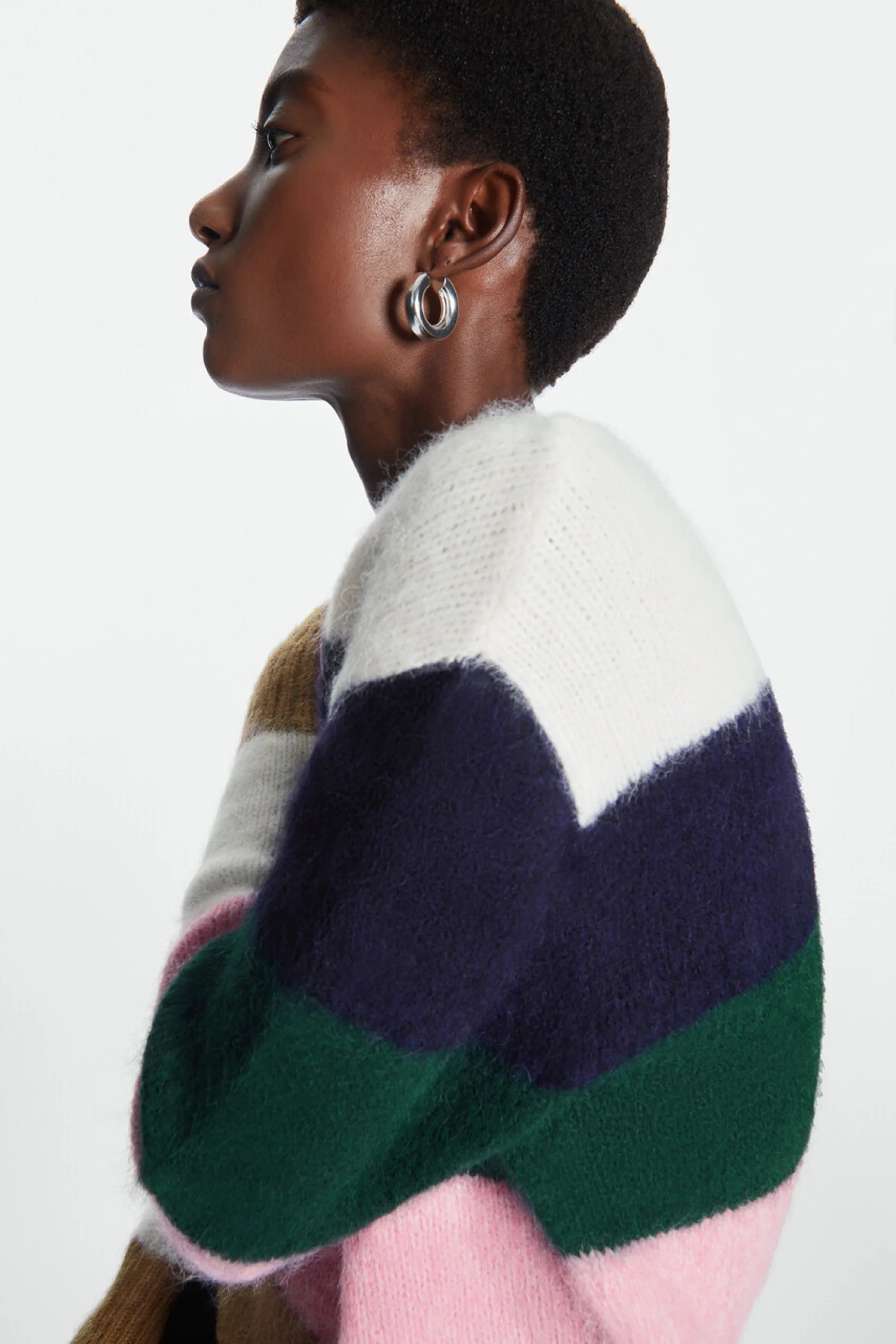 Ethereal MD 2025 YAZHIMEI spring new style of Women's casual casual casual crewneck alpaca wool blend sweater