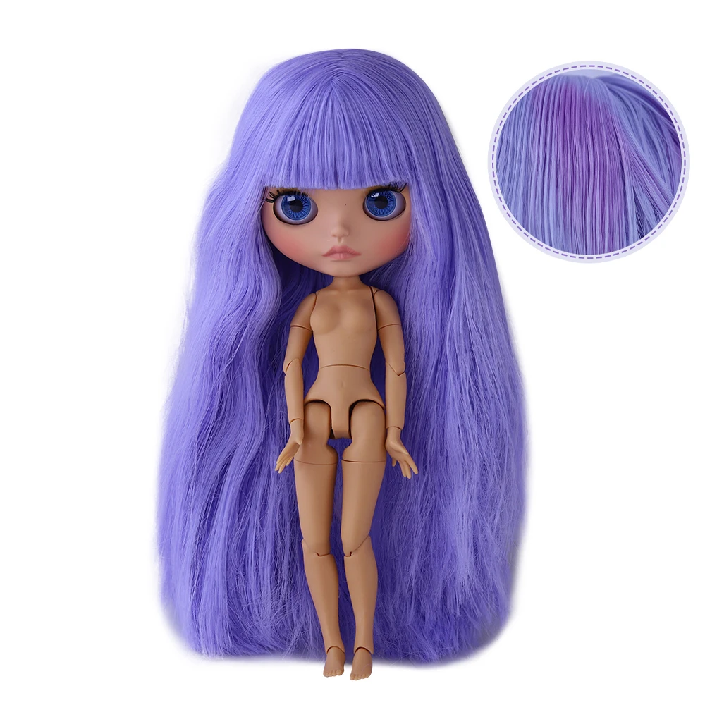 ICY DBS Blyth Doll Tan Skin Carved Lips Azone M JOINT Body 1/6 BJD Ob24 Anime Figure Jecci Five