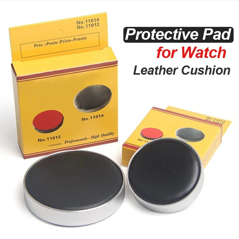Watch Repair Protective Pads Leather Protecting Holder Professional Watch Care Kit Watch Case Cushion Repair Tool Accessories