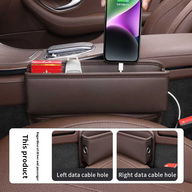 For HONDA Accord CRV Pilot Civic Odyssey Acura Legend XRV HRV URV CRZ ZRV Car Seat Crevice Storage Organizer Box Gap Filling Box