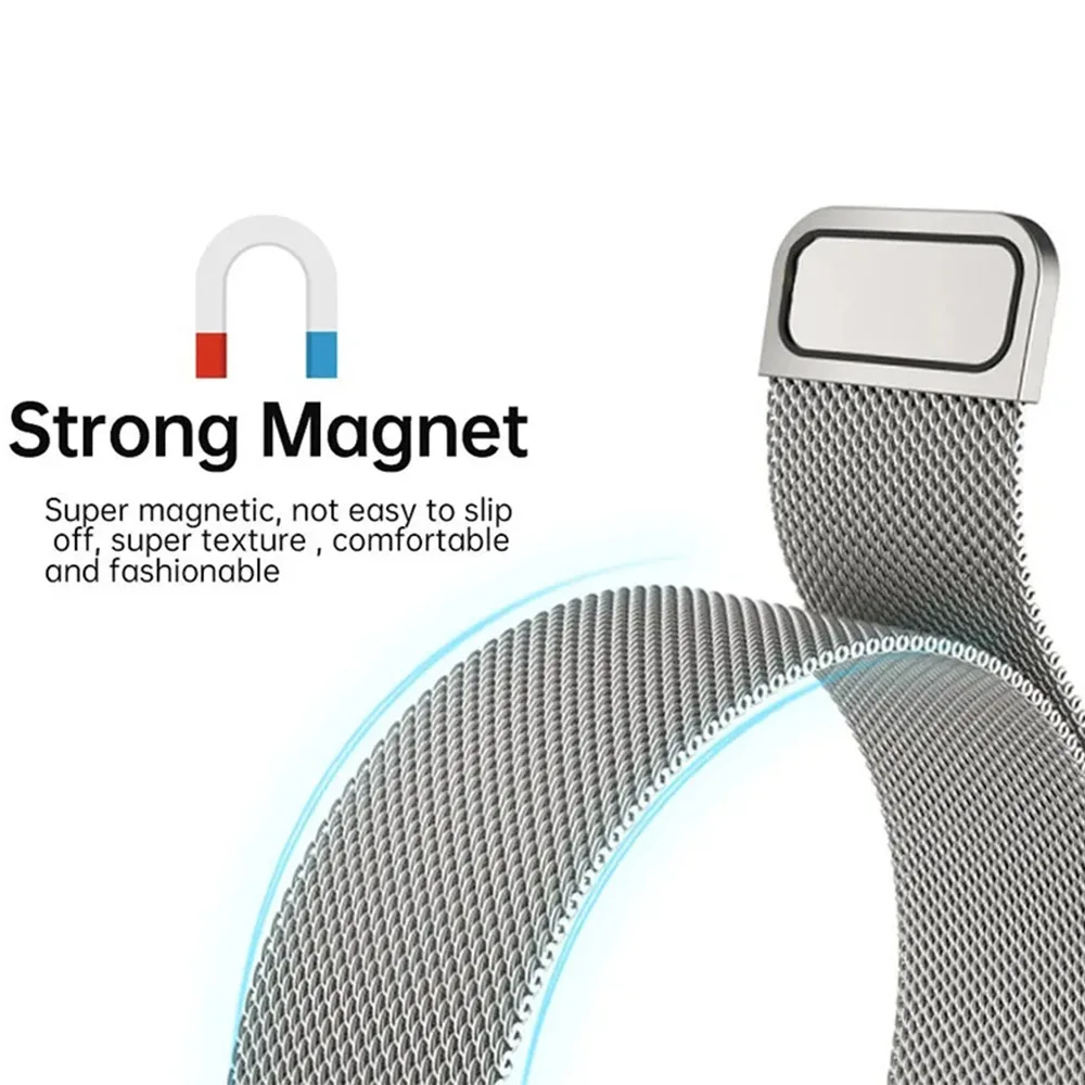 Milanese Loop Strap for huawei watch fit 3 Smartwatch Magnetic Stainless Steel Bracelet Correa for huawei fit 3 Band Accessories