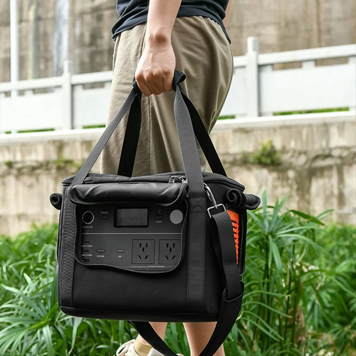 Dynamic Portable Carrying Case for Jackery Explorer 1000 V2 Travel Bag Waterproof with Shoulder Strap & Handle