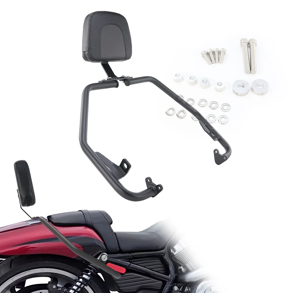 

Fit For Harley Davidson V-ROD 2012 2013 2014 2015 2016 2017 Motorcycle Passenger Backrest Support Sissy Bar with Cushion Pad
