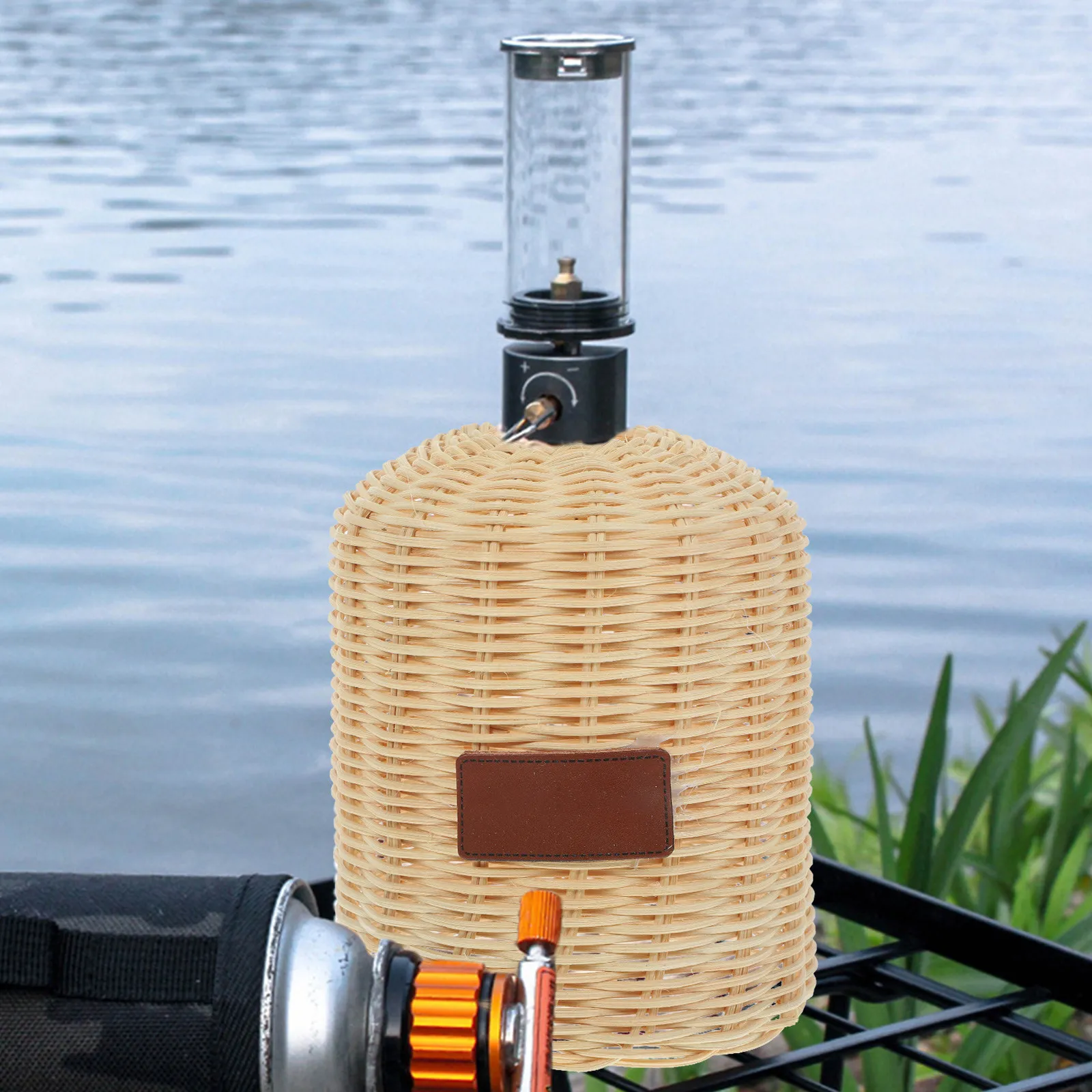 Gas Cylinder Cover Rattan Outd - Camping Cooking Area review and price