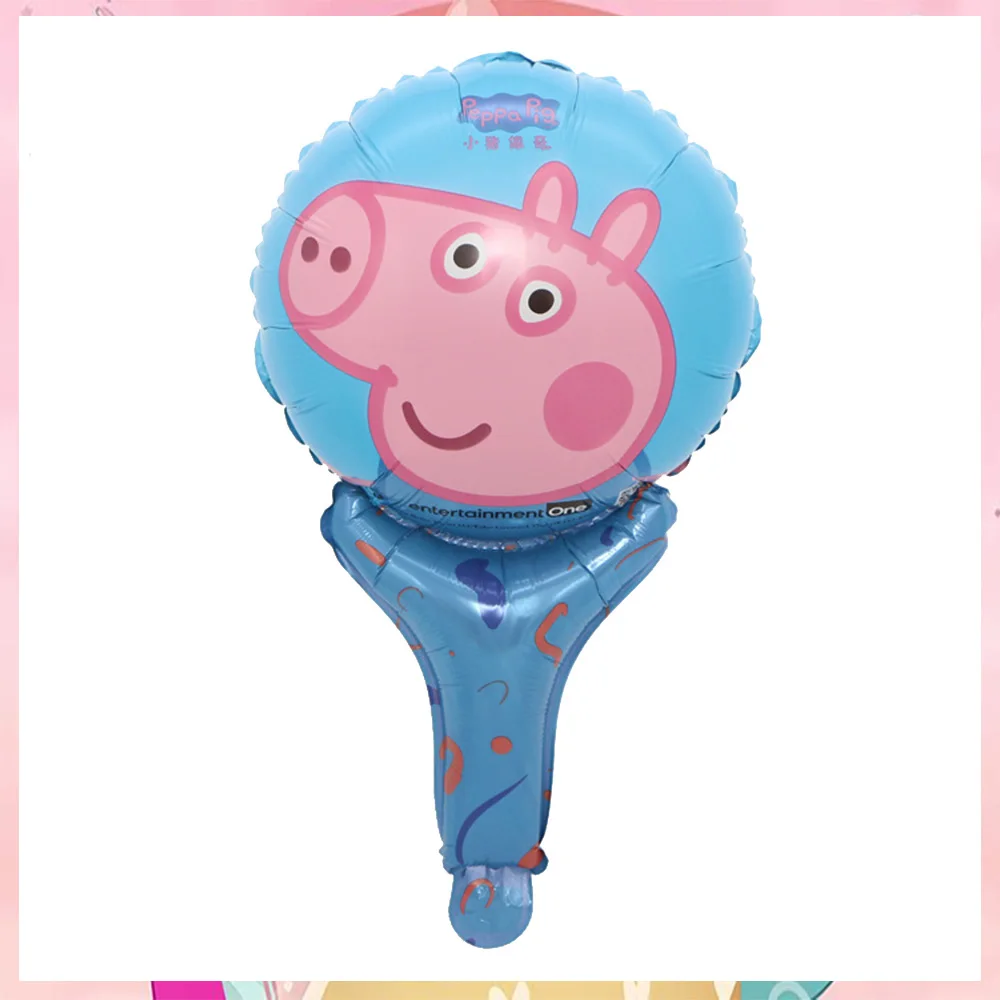Cartoon Rosa Peppa Pig Geburtstagsparty Dekorations-Set George Pig Partyzubehör Teller Kindergeburtstag Geschenke Babyparty – Detail 16
