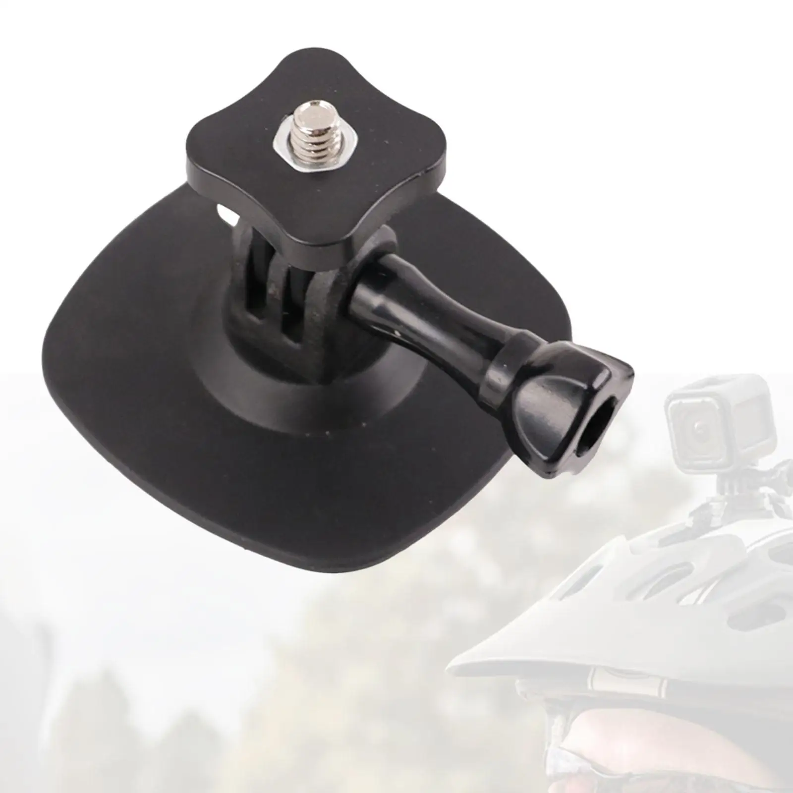 

Flexible Sticky Mount Helmet Attachment Adjustable Action Camera Base for Helmet Sports Motorcycle Accessories