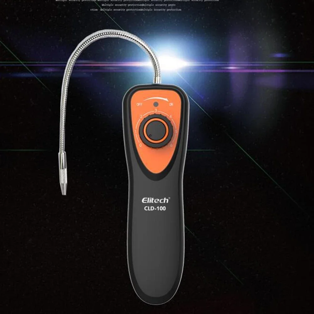 CLD-100 Halogen Gas Analyzer Freon Leak Detector R134a CFCs HCFCs HFCs Gas Analyzer Car HVAC Refrigerant Leak Sniffer