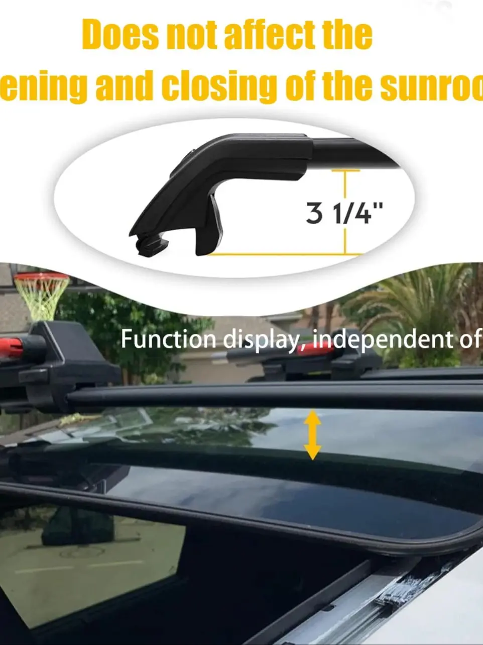 Barre transversale adaptée à Jaguar F-PACE 2016 – 2026, 2 pièces, support de toit, barre transversale, porte-bagages