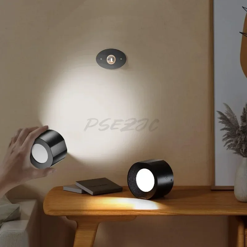 Wall Lights Can Be Timed Remotely Controlled Reading Eye Protection No Wiring USB Charging Magnetic Suction Create An Atmosphere