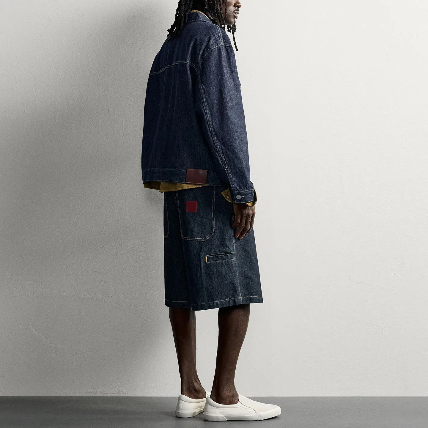 Men's Fashion Retro Loose Denim Jacket Outerwear 2026 Autumn Collection Standard Fit Long Sleeve ZADATA Brand