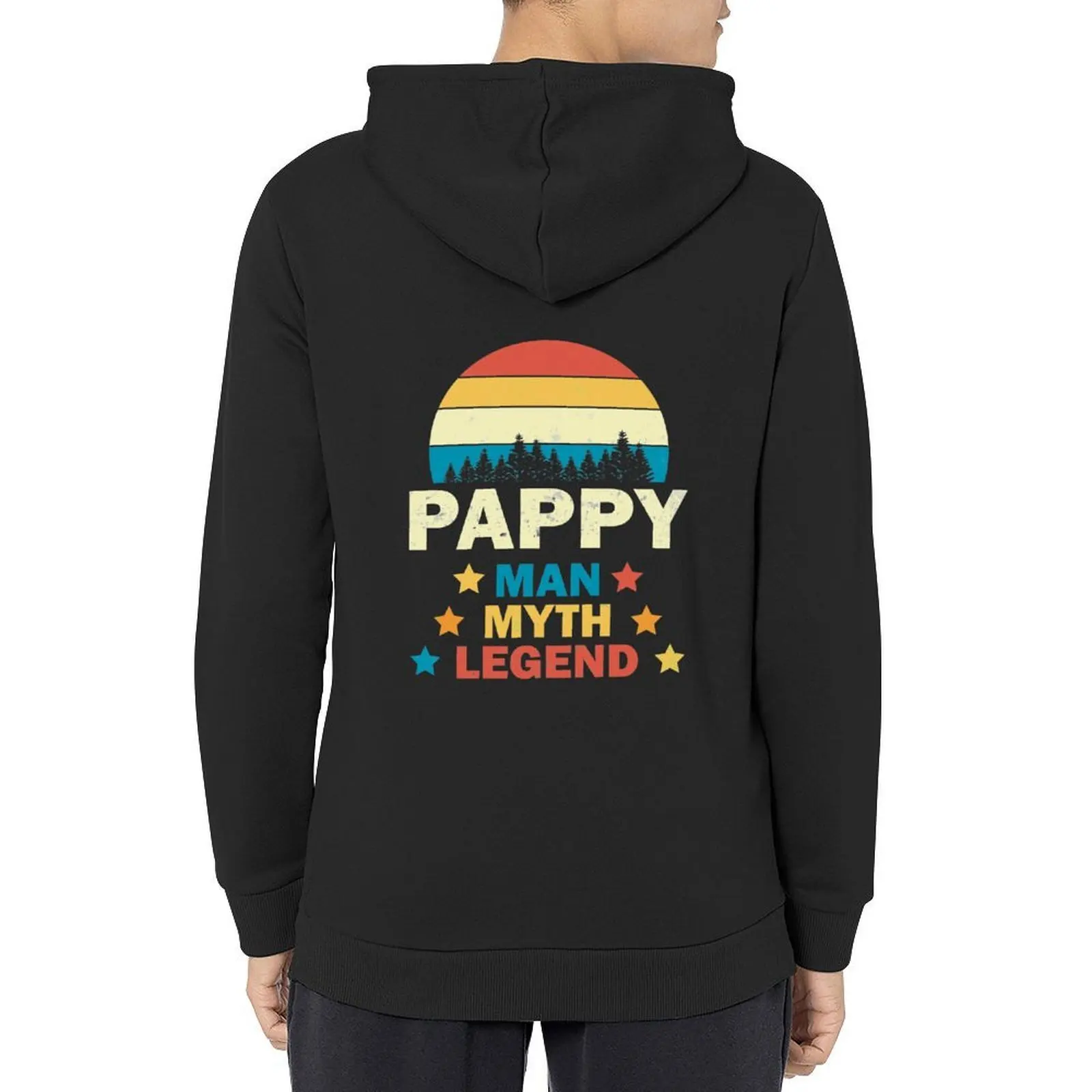 

pappy is the Man Myth Legend Vintage Hoodie men clothes hooded shirt anime clothing new in hoodies