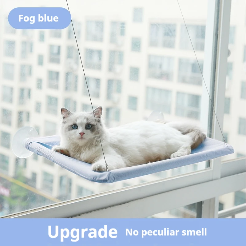 

Pet Supplies Cat Hammock Four Seasons Universal Cat Suction Cup Hammock Detachable and Washable Cat Bed