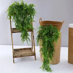 82cm Artificial Plant Rattan Fake Ivy Vine Home Decoration Hanging Plastic Leaf Grass Garland Outdoor Wedding Party Decorations