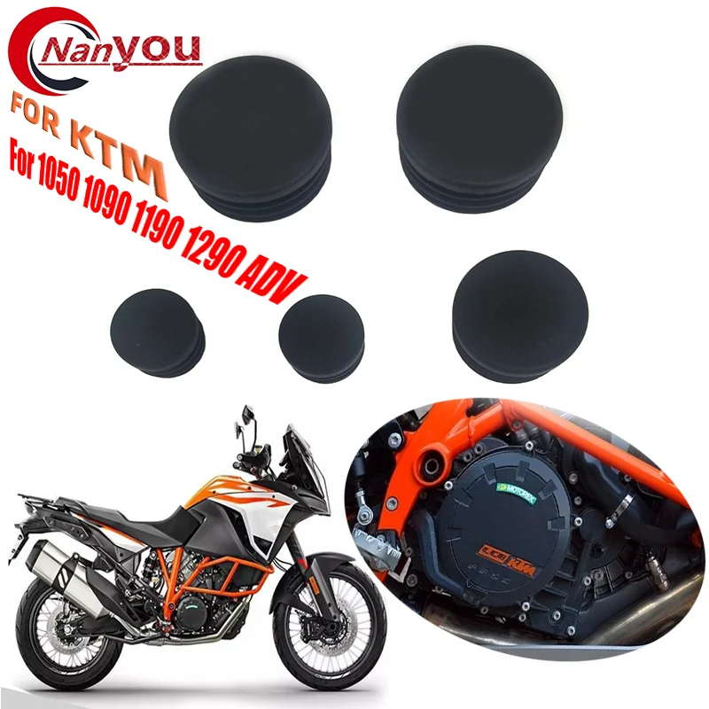 Fit For KTM Adventure 1050/1090/1190/1290 all Year Motorcycle Frame Plug Kit Frame Hole Caps Decorative Cover Set