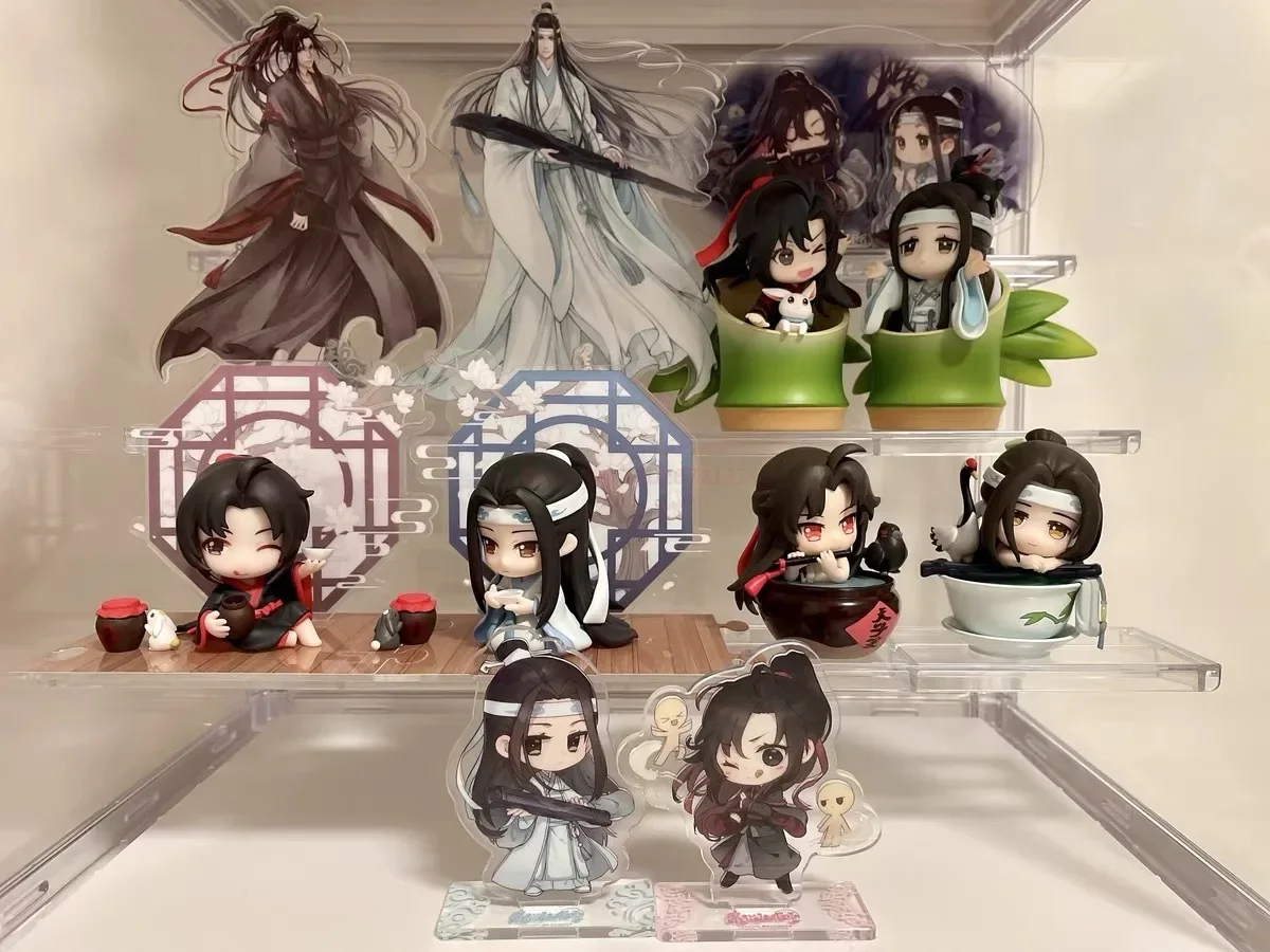 Lcfun Original Qingcang Figure Lan Wangji  Mdzs 7cm Summer Song (q Version) Pvc Action Anime Model Collection Toys Gift In Stock