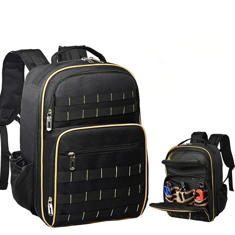 

Hardware tool storage backpack Heavy tool backpack is durable and versatile