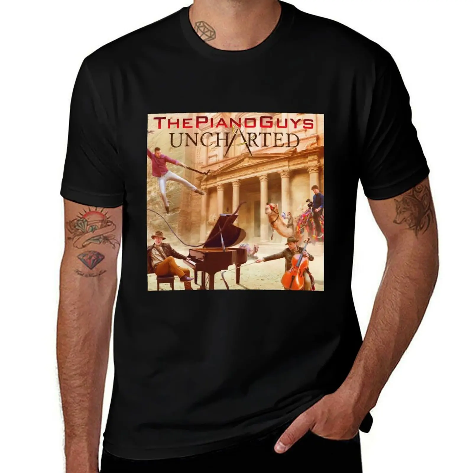 Uncharted T-Shirt Functional Casual Short Sleeve Tee