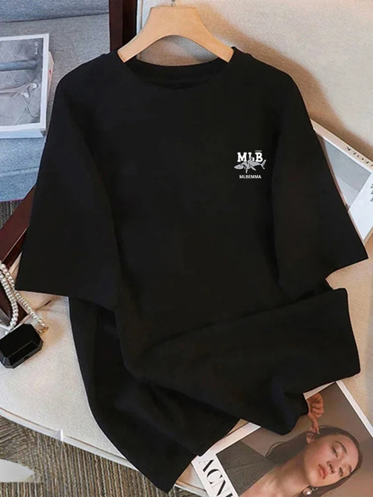 

2025 Summer New T-shirt Designer MIb Fashion High-end Brand Pure Cotton High-quality Unisex T-shirt Harajuku Men's Pajamas