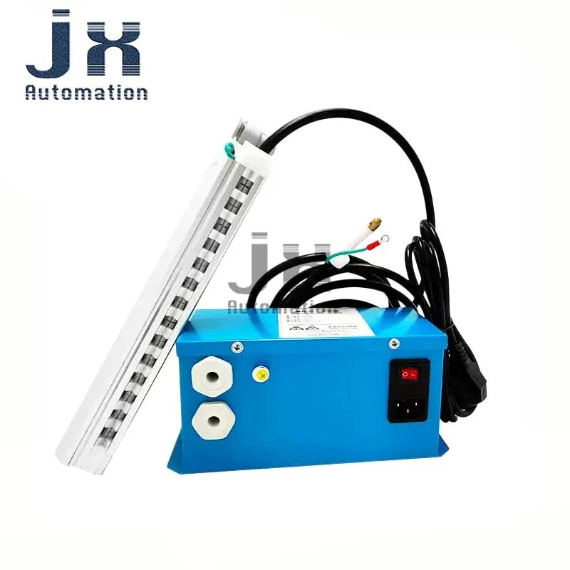 100-500mm Anti Static Ion Air Knife With High Voltage Power Supply For Printing Film Anti Static Dust Blowing