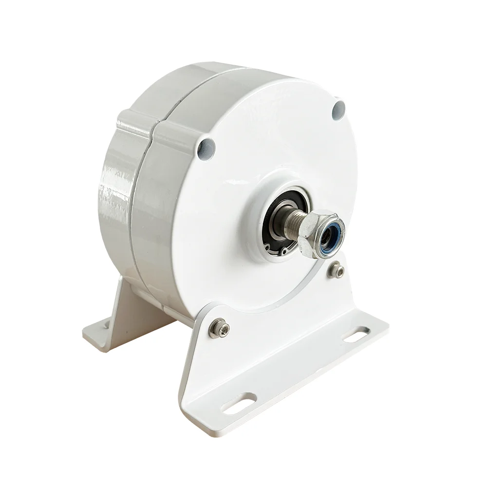 مولد مغناطيسي دائم عالي الكفاءة 1000 وات 2000 وات 3000 وات 5000 وات 12 فولت 24 فولت 48 فولت مع محرك تيار مستمر ووصلة للاستخدام المنزلي